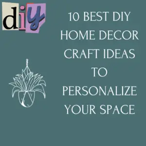 DIY home decor craft ideas